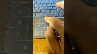в Windows 11 цифровая клавиатура на тачпаде не работала после обновления с Windows 10 Asus zenbook