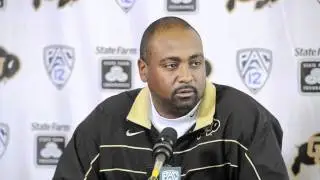CU Football Coach Jon Embree