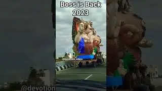 Boss is back 🚩🚩 #ganesha #india #ganpati #ganesh #ganpatibappamorya #ganeshchaturthi ##devotionals