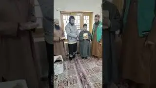 Free quran distribution at Darul ul Uloom Usamaniya Manzimpora Shopain