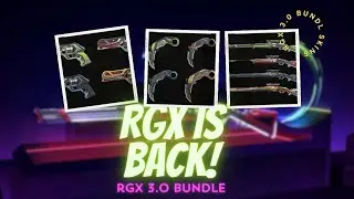 All new RGX bundle skins showcase | Sheriff, Outlaw, and melee | RGX 3.0 Bundle| Valowithstupids