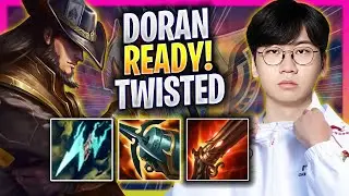 DORAN IS READY TO PLAY TWISTED FATE TOP! - T1 Doran Plays Twisted Fate TOP vs Yone! | Season 2024