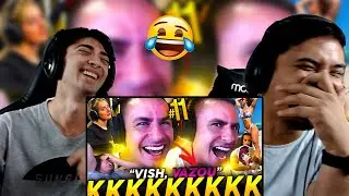 REACT SUPER XANDÃO REAGINDO e RINDO MUITO com os MEMES e MENSAGENS DO CHAT | Gamer Bisonho