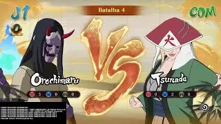 Orochimaru vs Tsunade (Very Hard) - Naruto Storm Connections