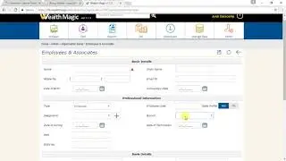 WealthMagic Admin  Organization Setup