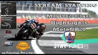 Silverstone Race Moto2 class (VIRTUAL KARERA PH  HIGHLIGHTS )