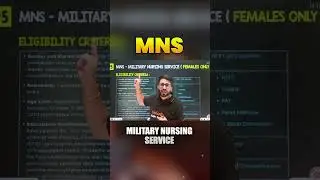 🎖️ Military Nursing Services (MNS) 2025)|Eligibility, Exam Pattern, Syllabus & Preparation Strategy