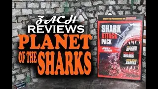 Zach Reviews Planet of the Sharks (2016, The Asylum) Sharks of Summer 2024