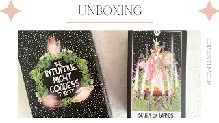 🌟The Intuitive Night Goddess Tarot🌟 unboxing