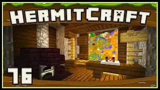 HermitCraft 4 - Minecraft: Interior Design For An Old West Train Station