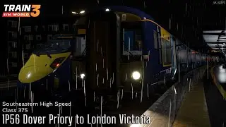 1P56 Dover Priory to London Victoria - Southeastern High Speed - Class 375 - Train Sim World 3