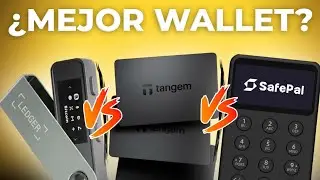 &iquest;La MEJOR WALLET FR&Iacute;A de CRIPTOMONEDAS en 2026? 🔒 Ledger vs Tangem vs Safepal (Comparativa)