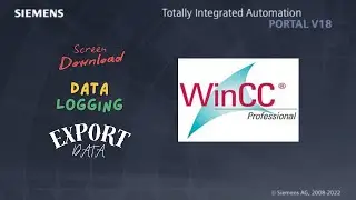 Veri Kayıt, Dışa Aktarma ve Ekran &Ouml;zellik | WinCC Runtime Professional Data Logging | TIA Portal V18