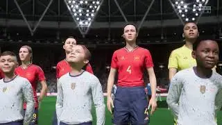 January 24, 2025 | USWNT vs SPAIN WNT | International Women's Friendly Match | FIFA23 Ultra Hd