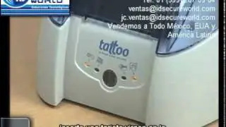IMPRESORA DE CREDENCIALES TATTOO PRUEBA DE IMPRESION EVOLIS MEXICO