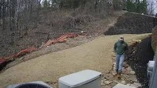 Jennifer Blomquist's landscaper Josh Hagerman onsite weeks before she sues homeowner for defamation.