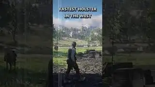 The FASTEST Holster in the West #rdr2 #shorts