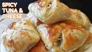 🔺🌶️🐟  Spicy Tuna And Cheese Puff Pastry | Tuna And Cheese Puff Pastry🔺