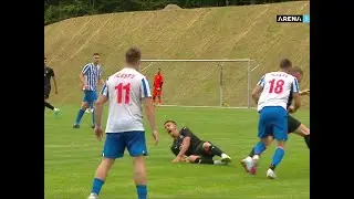NEZGODNA POVREDA JANKA JEVREMOVIĆA: Bolna grimasa na licu fudbalera Partizana / 02.07.2023.