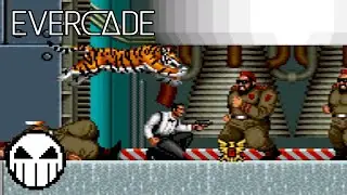 Sly Spy Evercade (Evercade - Data East Arcade 1) Gameplay