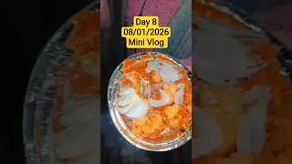 Day 8/365 | Mini Vlog ❄️ | Cold Day Vibes 🥶 | What I Eat In A Day 🍽️ | Vlogger Nupur