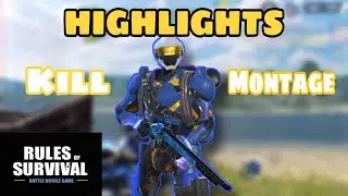 ROS 1v5 KILL MONTAGE | RULES OF SURVIVAL