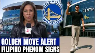 LIGHTNING STRIKE: WARRIORS SEAL ASIAN STAR RHENZ ABANDO IN FLASH COUP | nba news warriors