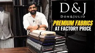 D&J X Nilesh Mitesh Premium Fabric's | Premium Original Men&rsquo;s Wear Fabrics