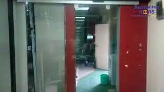 Australian Doors | Magneo AT 80 Automatic Sliding Door System At Aadco Dubai Branch Office