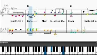 Love On The Brain by Rihanna - Easy piano tutorials with sheetmusic