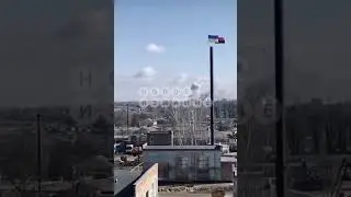 Air strikes reportedly in Chernihiv northern Ukraine