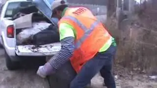 250lb TV, Roadside Dumping Pick-up with YCTPC Marlon Hargis