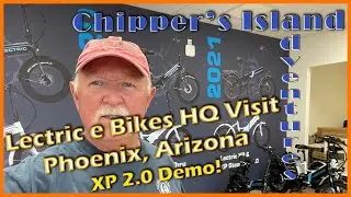 Lectric e Bikes HQ Visit and Demonstration