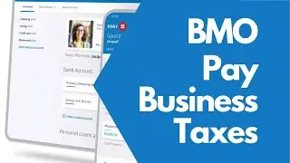 Pay business taxes with BMO online banking