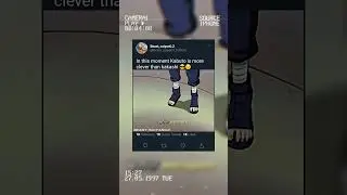In this moment kabuto is more clever than kakashi 😎😏 || kabuto skull edit montagem coma