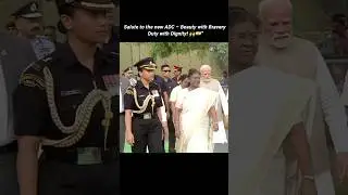 President&rsquo;s New ADC Entry &ndash; Grace, Discipline & Duty in Action 🇮🇳✨