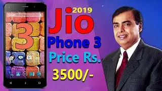 Reliance Jio Phone 3, Specs, Price, Launch & More!