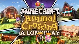 10hrs of Cozy Animal Crossing in Minecraft Longplay - Listen for Study, Work, Game, Sleep - 100 Days
