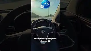 Tesla vs Mercedes vs Range Rover vs MG Hector vs BMW autopilot #tesla #mercedes #bmw #shorts