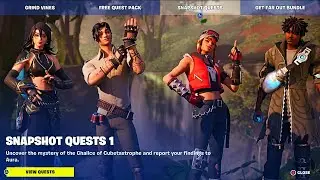 Fortnite Aura's Snapshot Quests - Chapter 4 Season 3