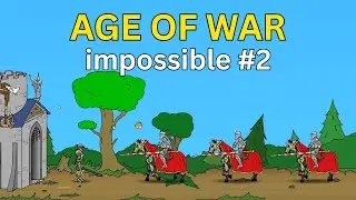 Playing Age of War on IMPOSSIBLE Difficulty Try #2 : Throwback Gaming!
