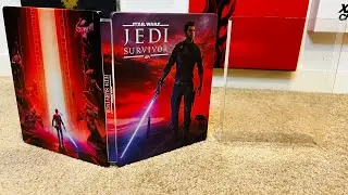 Распаковка стального корпуса Star Wars Jedi Survivor 😍😍
