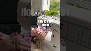 Как присборить ткань. ✨ Советы по шитью для начинающих. Присборивание ткани эластичной нитью.
