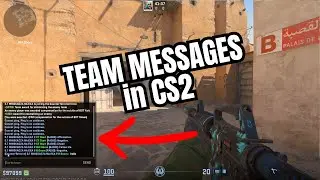 How to Send Team Messages in CS2 - Chat with Teammates in Counter-Strike 2 #cs2