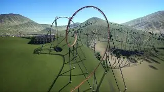 Galaxy Jumper | 195ft Drop 6 Inversion Wing Launch (Legendary Series) #CoasterVision #PlanetCoaster