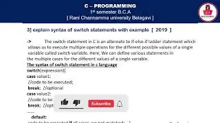 c programming most important questions with answers ||  RCUB unveracity || repeaters