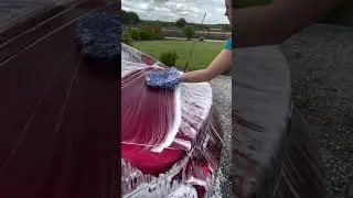Ultra-Slick & Safe Contact Washing #cardetailing #carwash