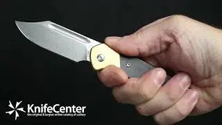CJRB Cutlery Pyrite Slipjoint Folding Knife