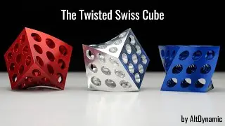 Machining a Twisted Swiss Cube
