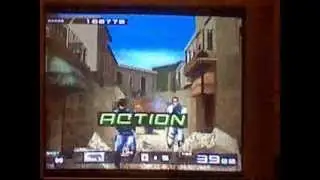 Time Crisis II (PS2) Arcade Mode: Stage 1